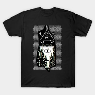 Cipher Glitch (words) T-Shirt